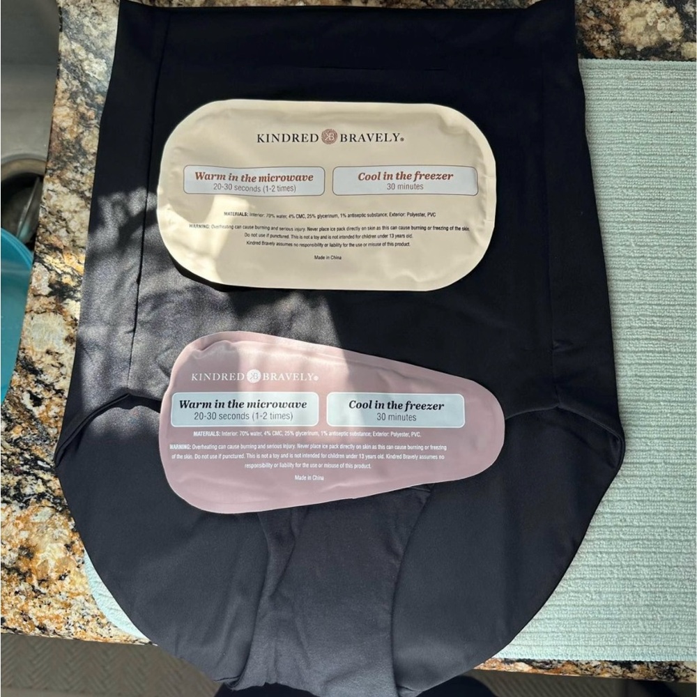 Kindred bravley postpartum ice pack undies